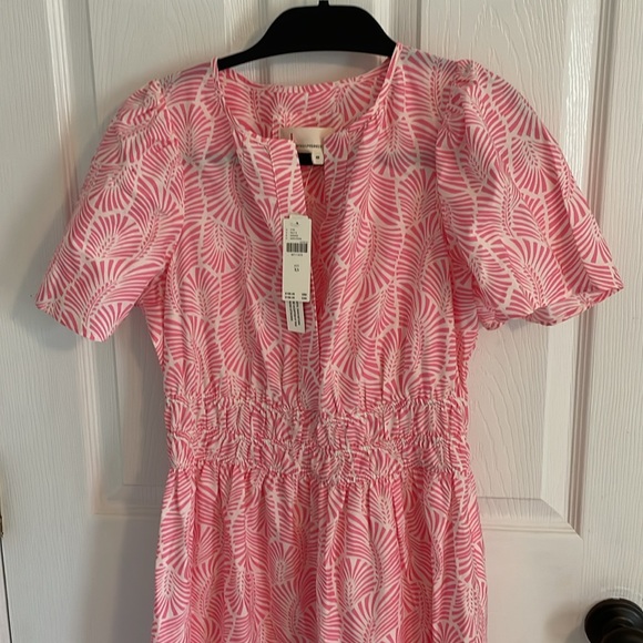 NWT Anthropologie Somerset Maxi Dress in Raspberry, size XS - Picture 3 of 14